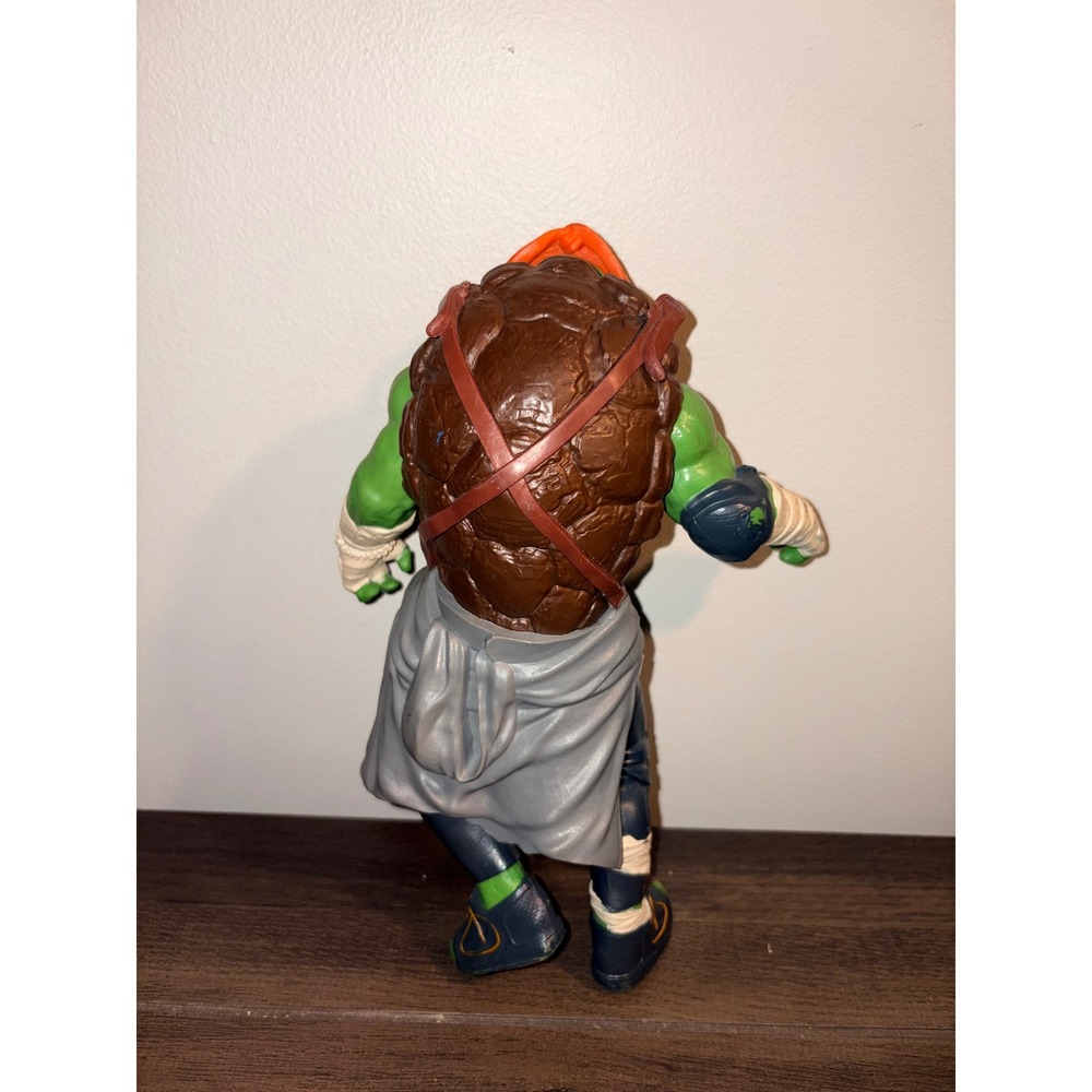 TMNT Michelangelo 11" Action Figure 2014 Movie Playmates Toys Orange Mask Mikey - Picture 5 of 6